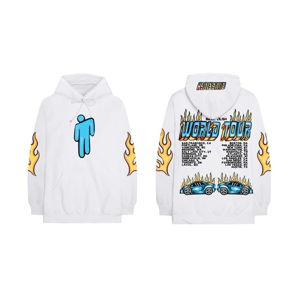 billie eilish 2019 world tour hoodie!